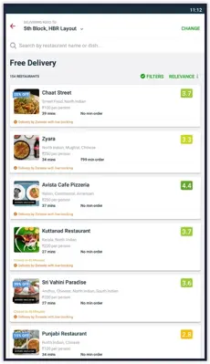 Zomato Order - Food Delivery App android App screenshot 1